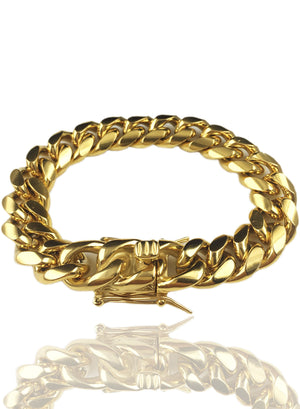 Bracelet - Cuban Link Bracelet X Gold