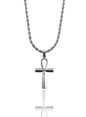 Necklace - Ankh X Stainless