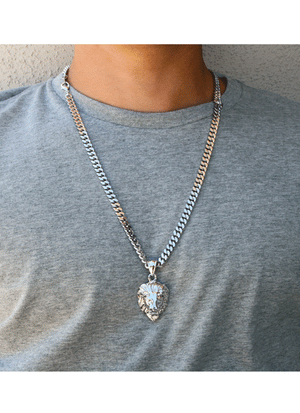 Necklace - Lion X Stainless