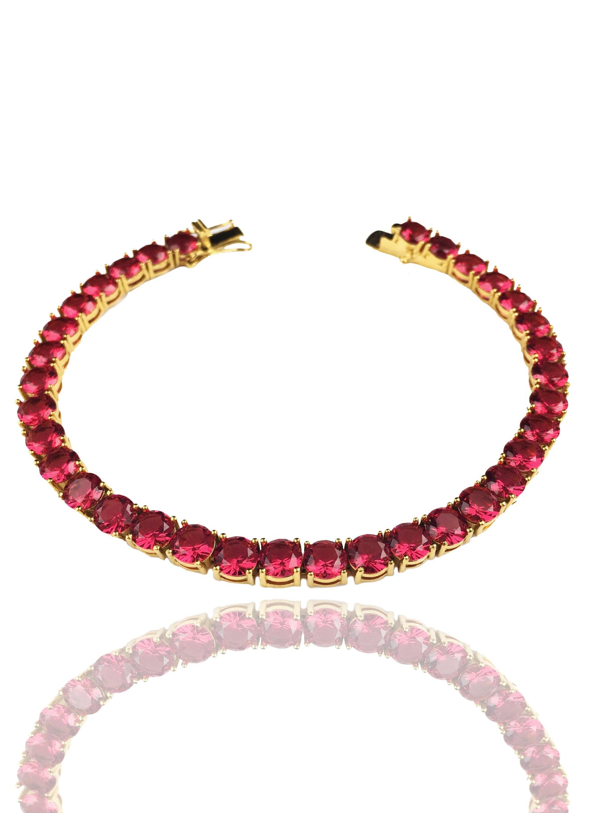 Bracelet - Blood Diamond Tennis Bracelet X Gold