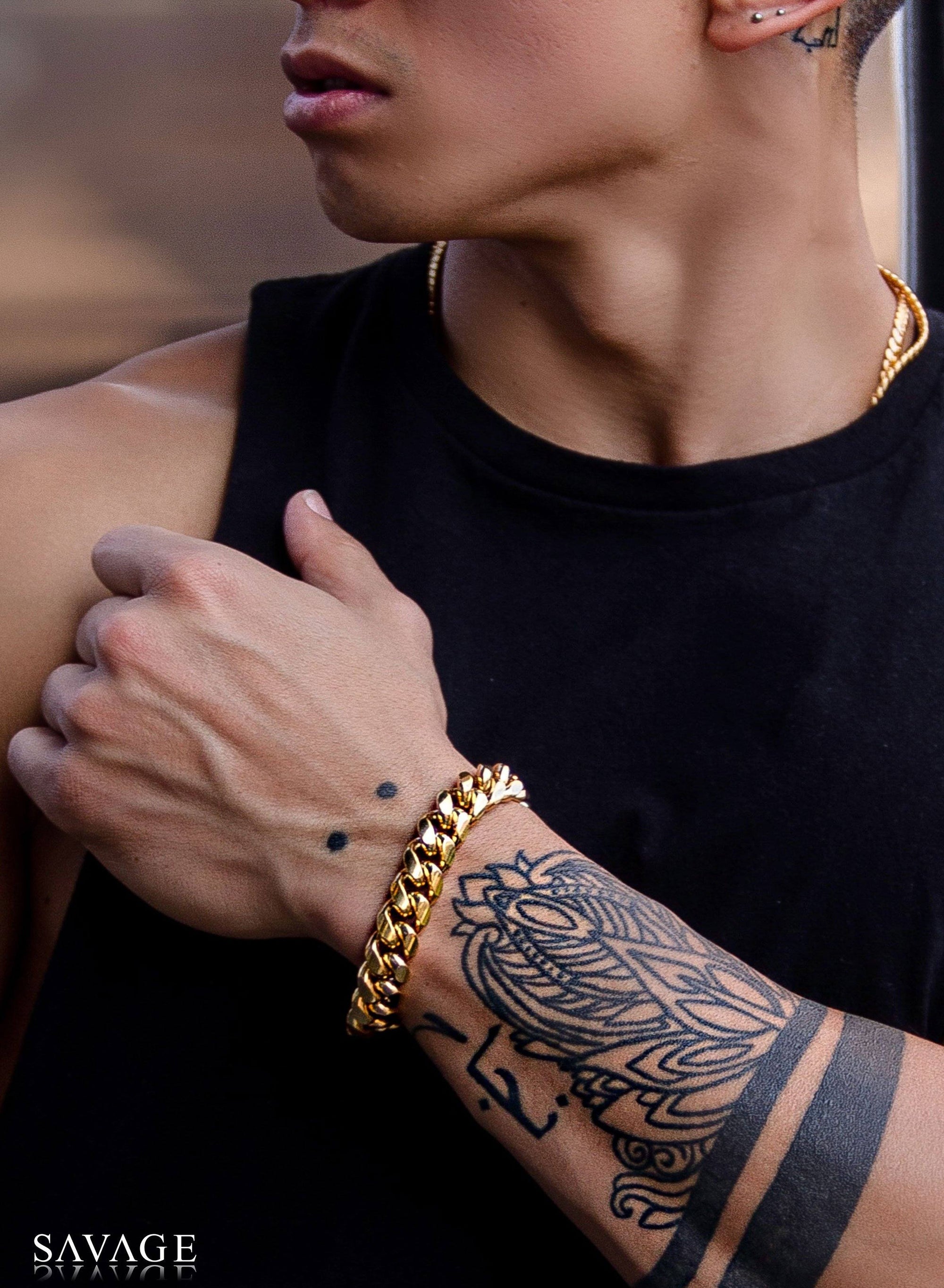 Bracelet - Cuban Link Bracelet X Gold