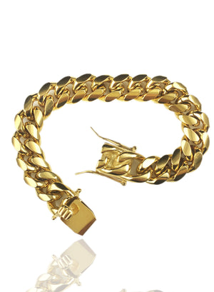 Bracelet - Cuban Link Bracelet X Gold