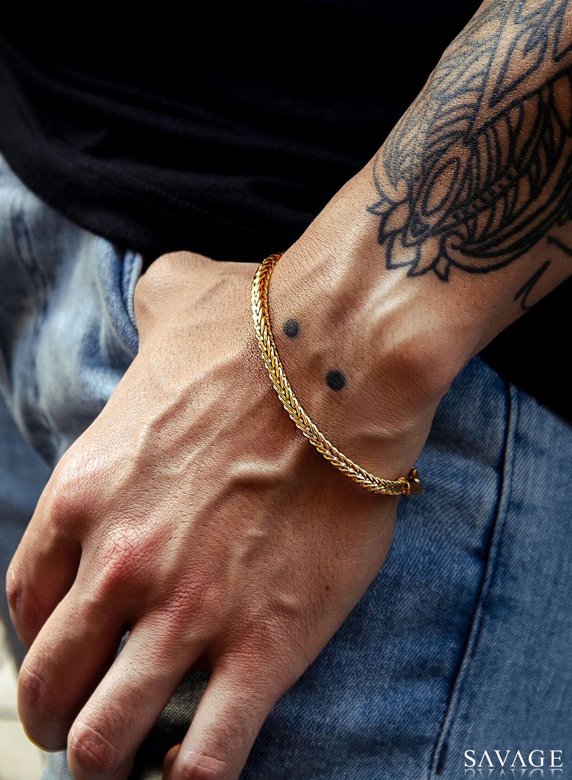 Bracelet - Franco Bracelet X 18k Gold