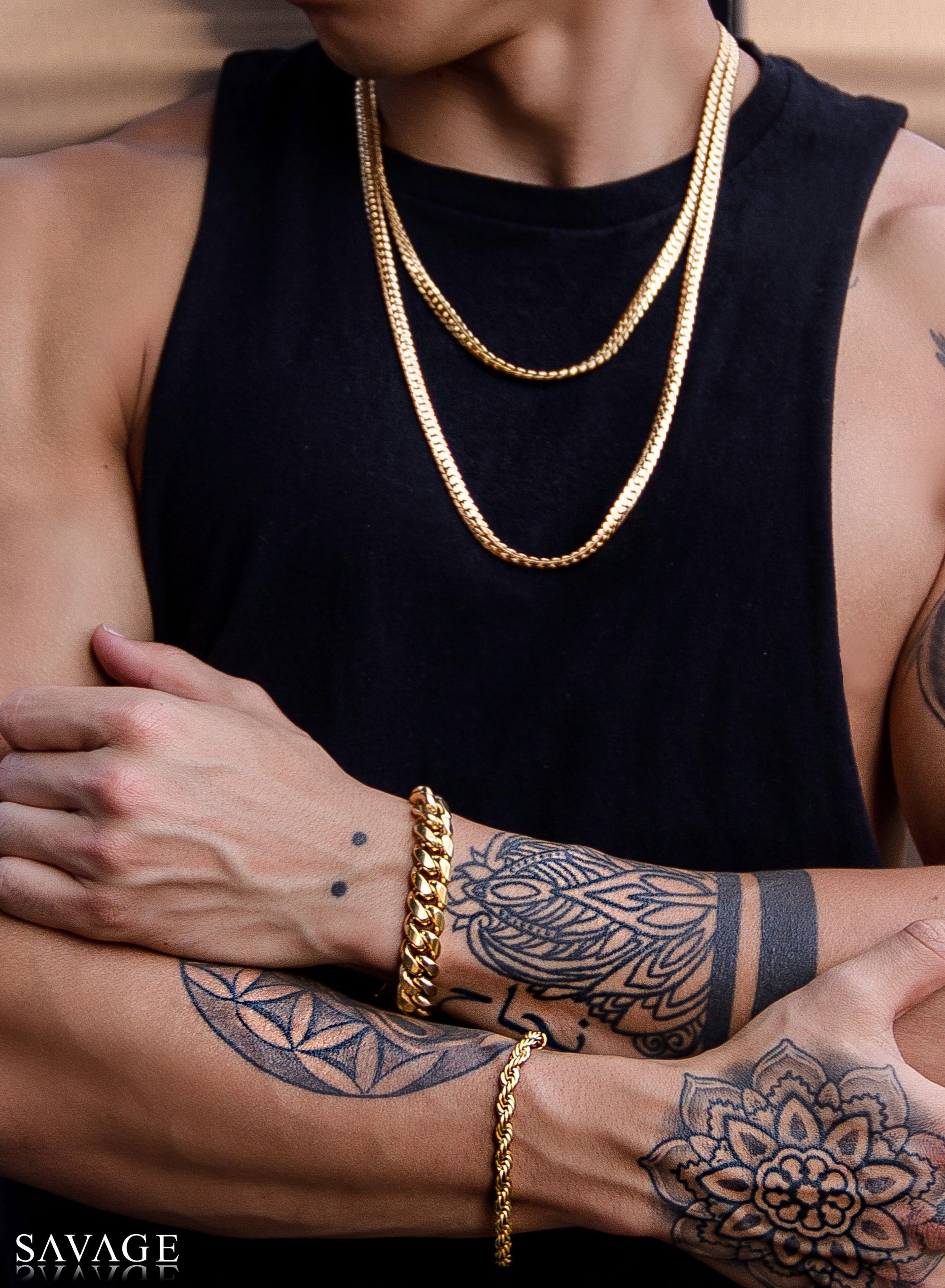 Savage Mystery Chain x Gold