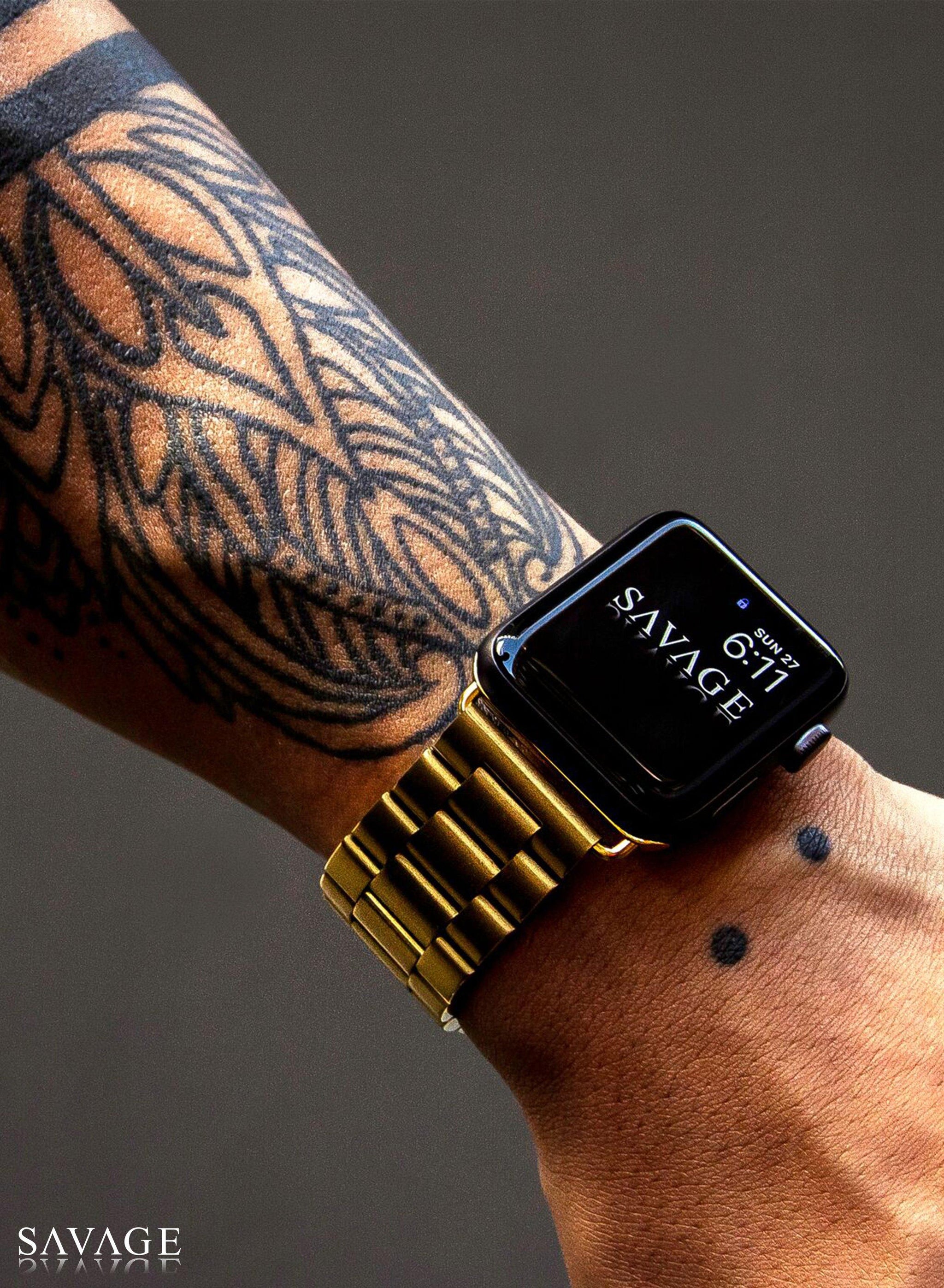 Tumult Sicilien Antibiotika Lord Band x Gold for Apple Watch - Savage | Luxury