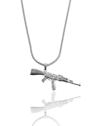 Necklace - AK-47 X Stainless