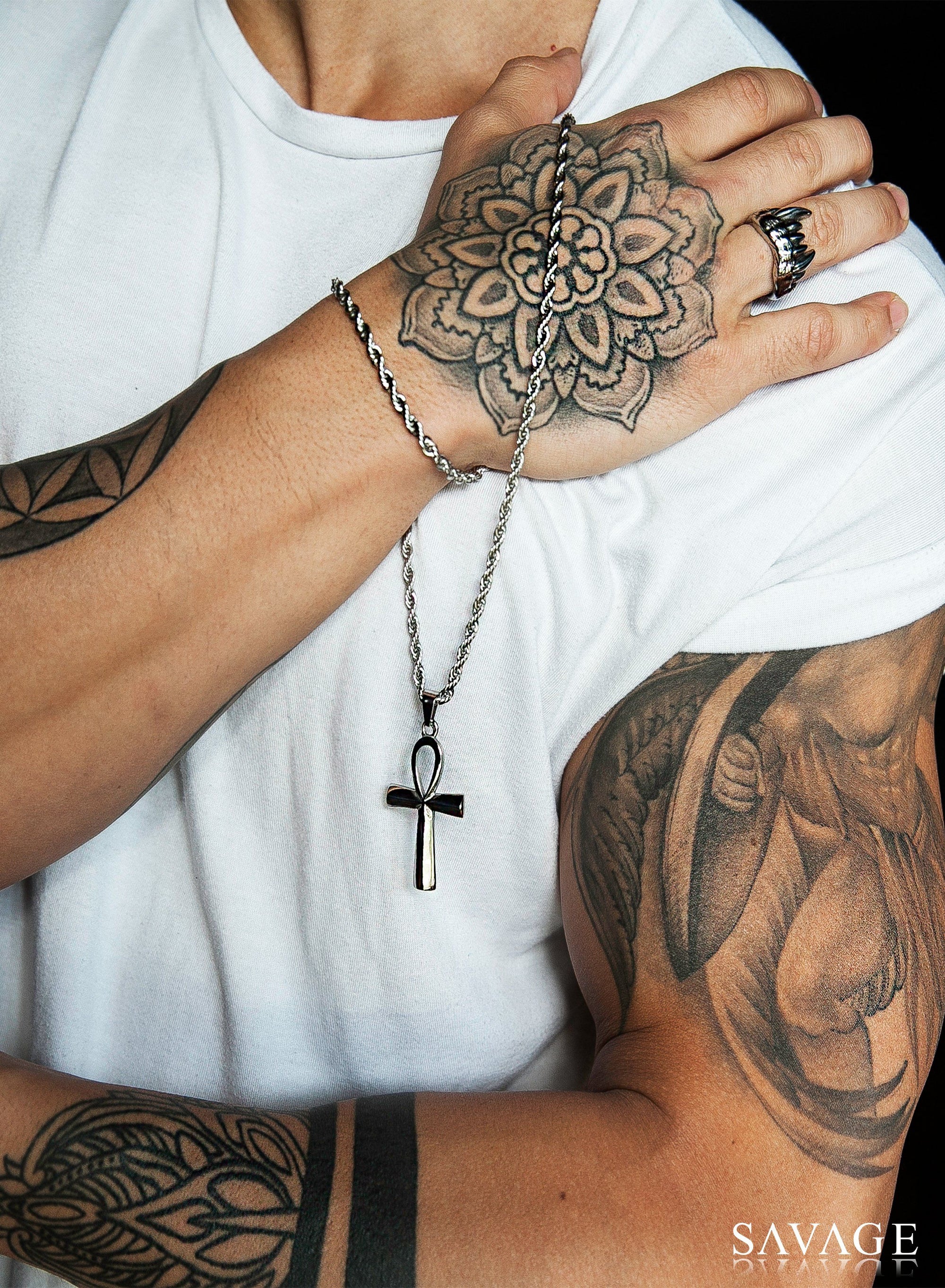 Necklace - Ankh X Stainless