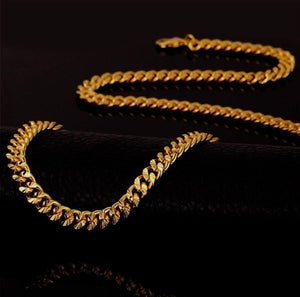 Necklace - Apache Chain & Bracelet Set X Gold