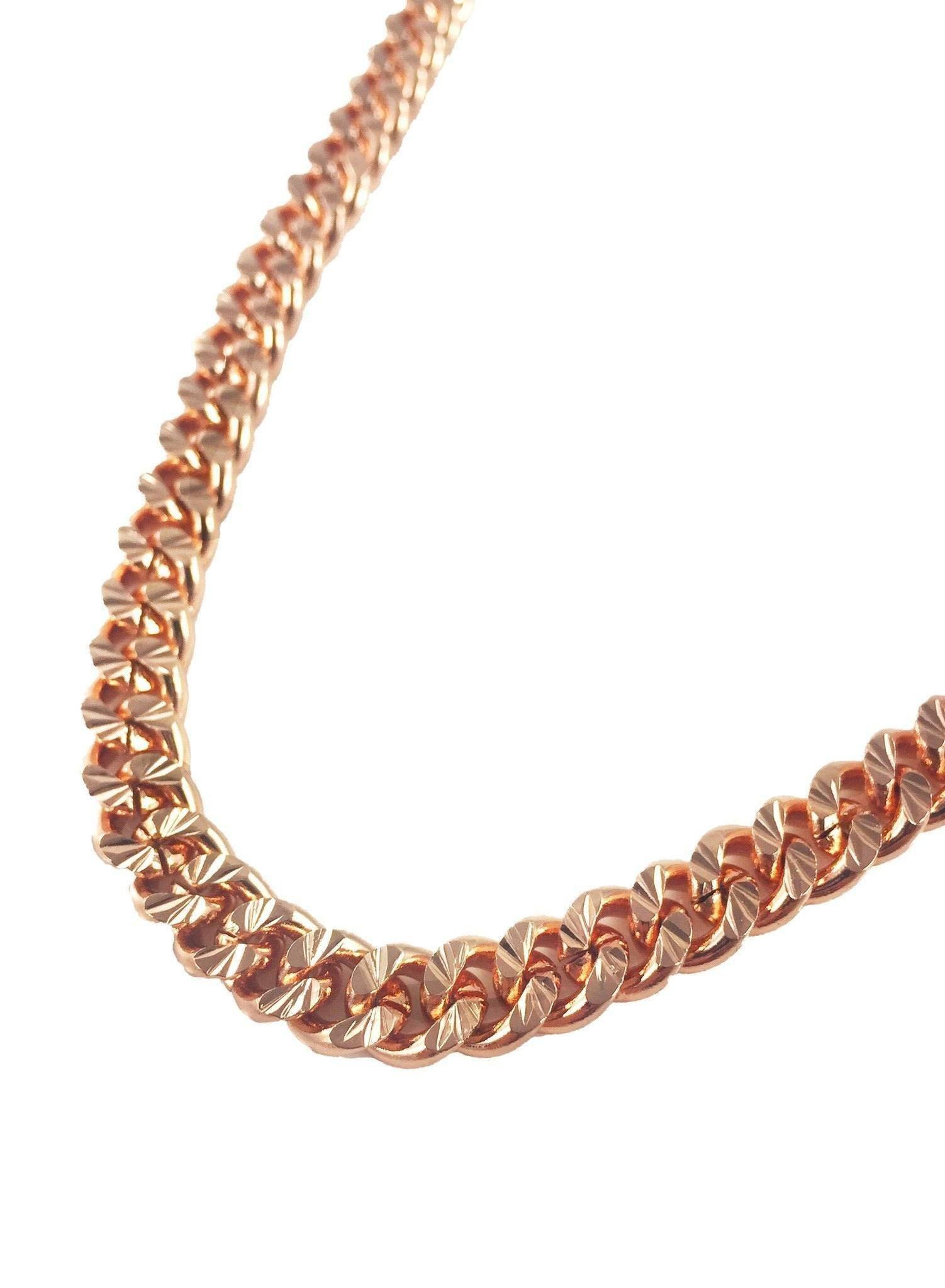 Necklace - Apache Chain & Bracelet Set X Rose Gold