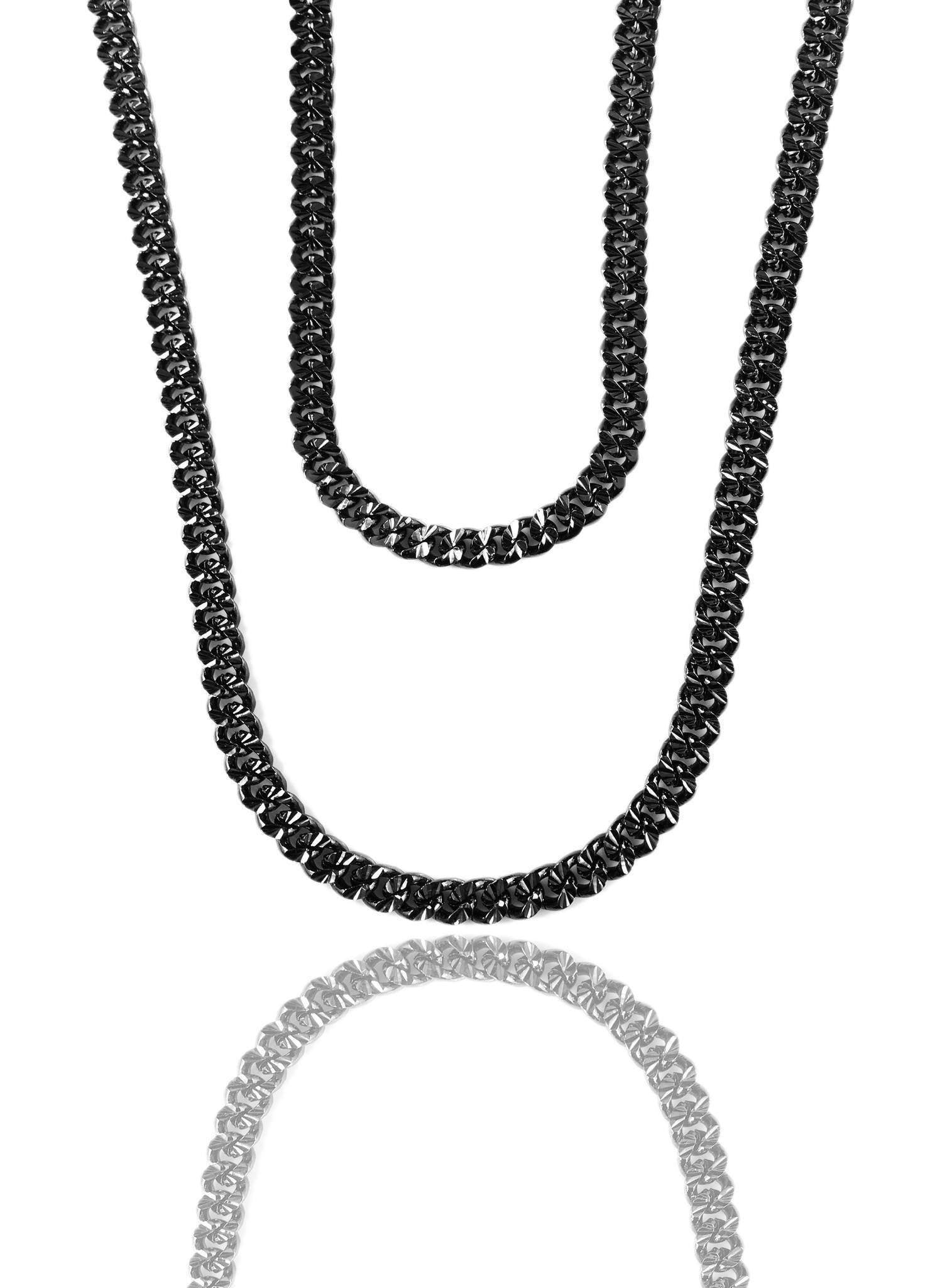 Necklace - Apache Chains Layered Set X BLΛCK