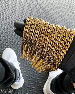 Cuban Link Chain x Gold