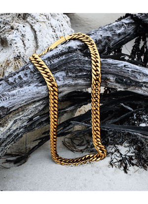 Necklace - Cuban Link Set X Gold