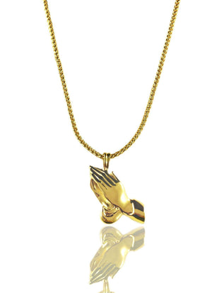 Necklace - Hands X 18k Gold