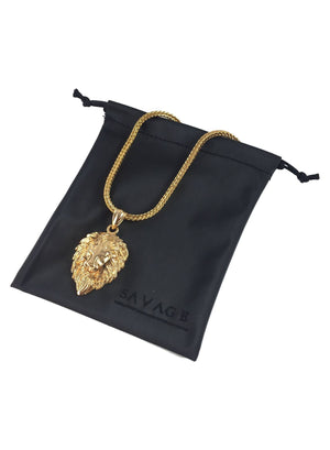 Necklace - King Lion X 18k Gold