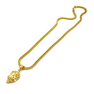 Necklace - Lion X 18k Gold