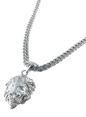 Necklace - Lion X Stainless