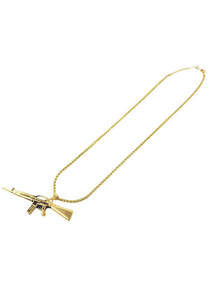 Necklace - M16 X 18k Gold