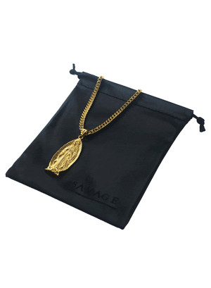 Necklace - Mary X 18k Gold
