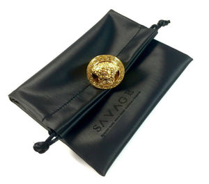 Necklace - Medusa Magnus Ring X 18k Gold