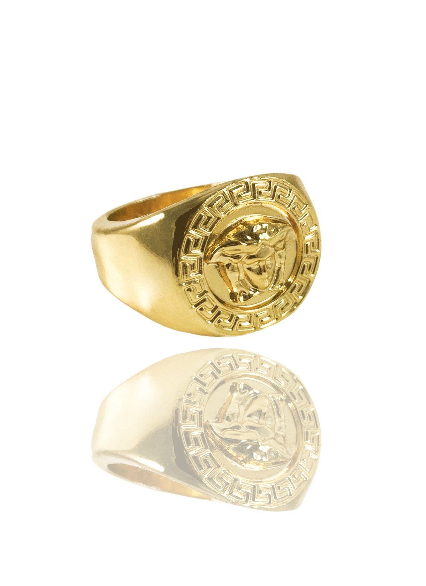Versace Gold Ring - Etsy Sweden