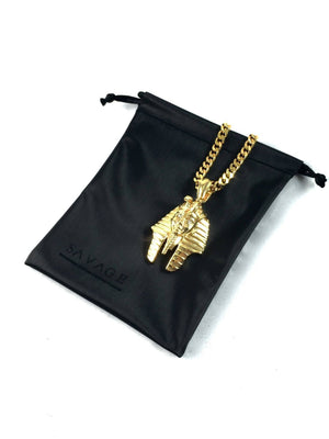 Necklace - Pharaoh X 18k Gold