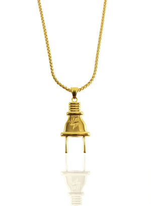 Necklace - Plug X 18k Gold