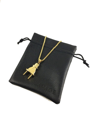 Necklace - Plug X 18k Gold