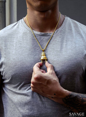 Necklace - Plug X 18k Gold