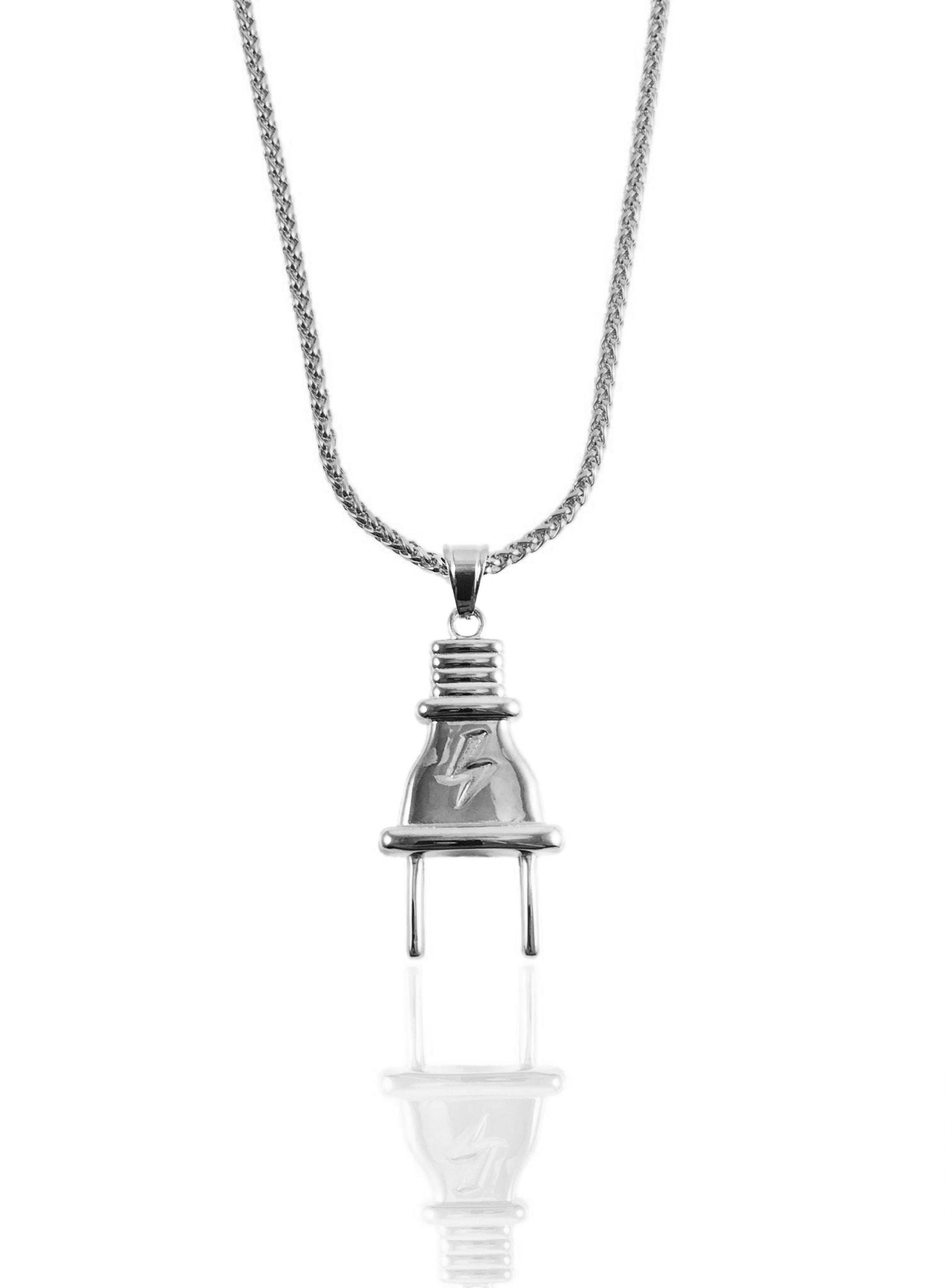 Necklace - Plug X Stainless