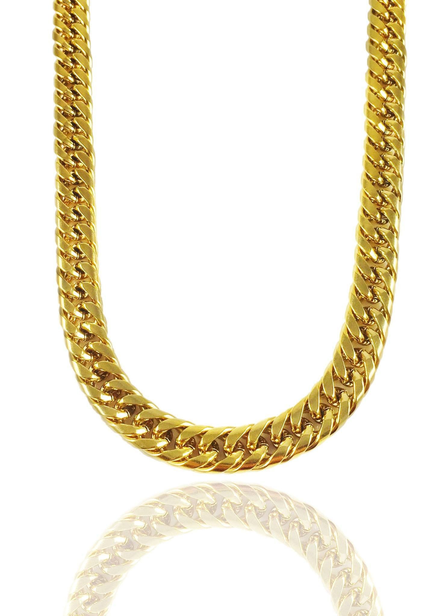 Necklace - The Cuban Link Chain X 18k Gold