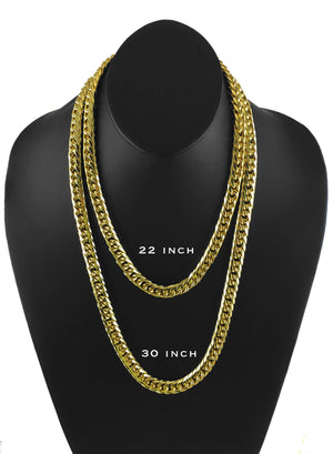 Necklace - The Cuban Link Chain X 18k Gold