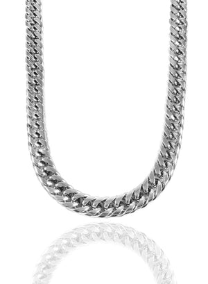 Necklace - The Cuban Link Chain X White Gold