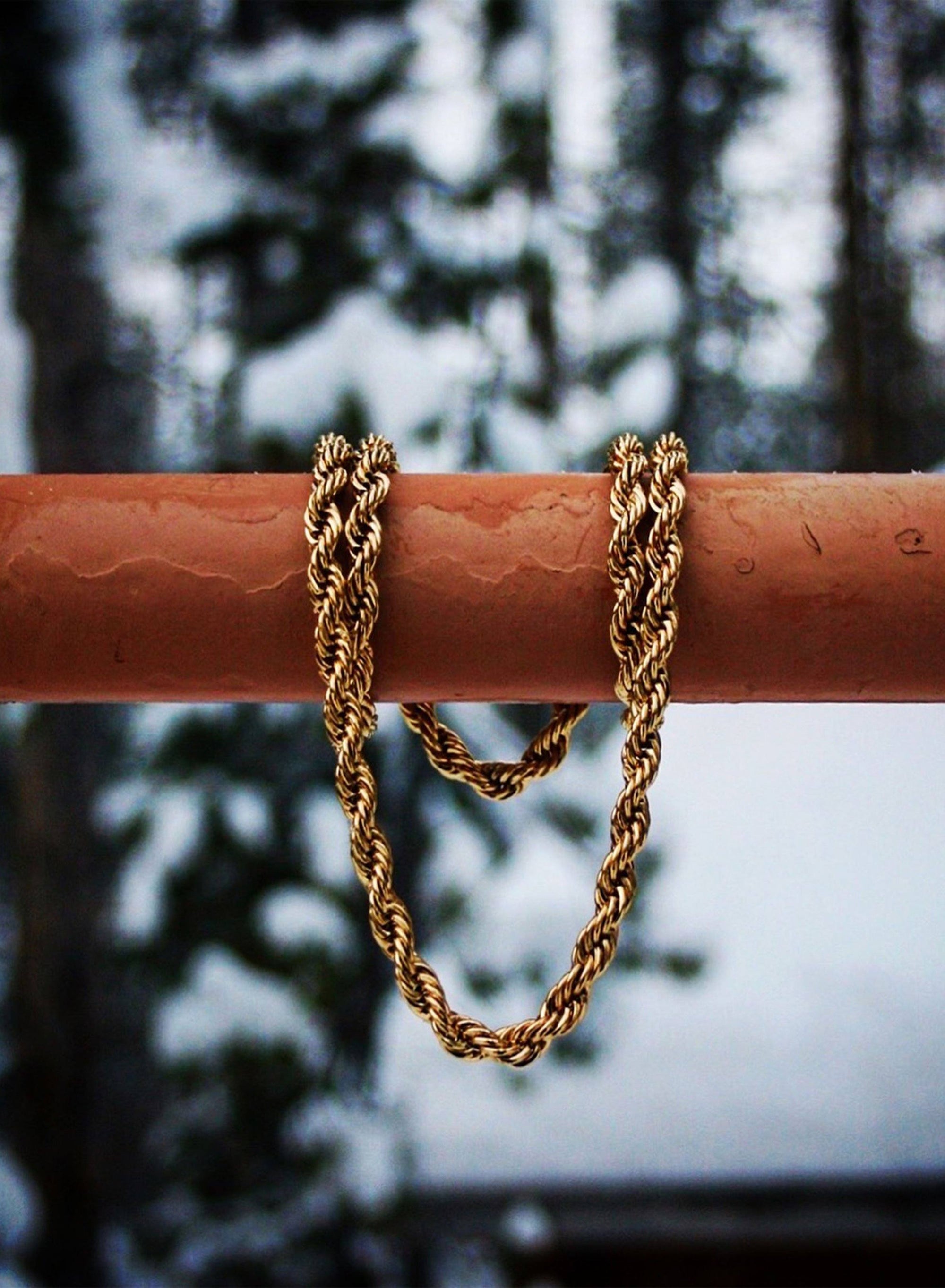 Necklace - The Rope Chain X 18k Gold