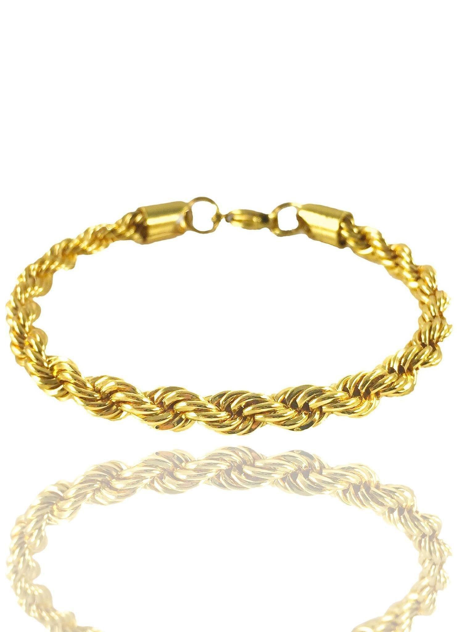 Rope Bracelet X 18k Gold
