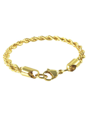 Rope Bracelet X 18k Gold